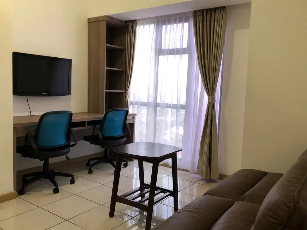 DISEWAKAN APARTEMEN 1 BR M-TOWN RESIDENCE SERPONG