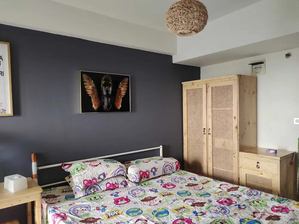 DISEWAKAN FURNISHED STUDIO APARTEMEN BUNAKEN SENTRALAND CENGKARENG