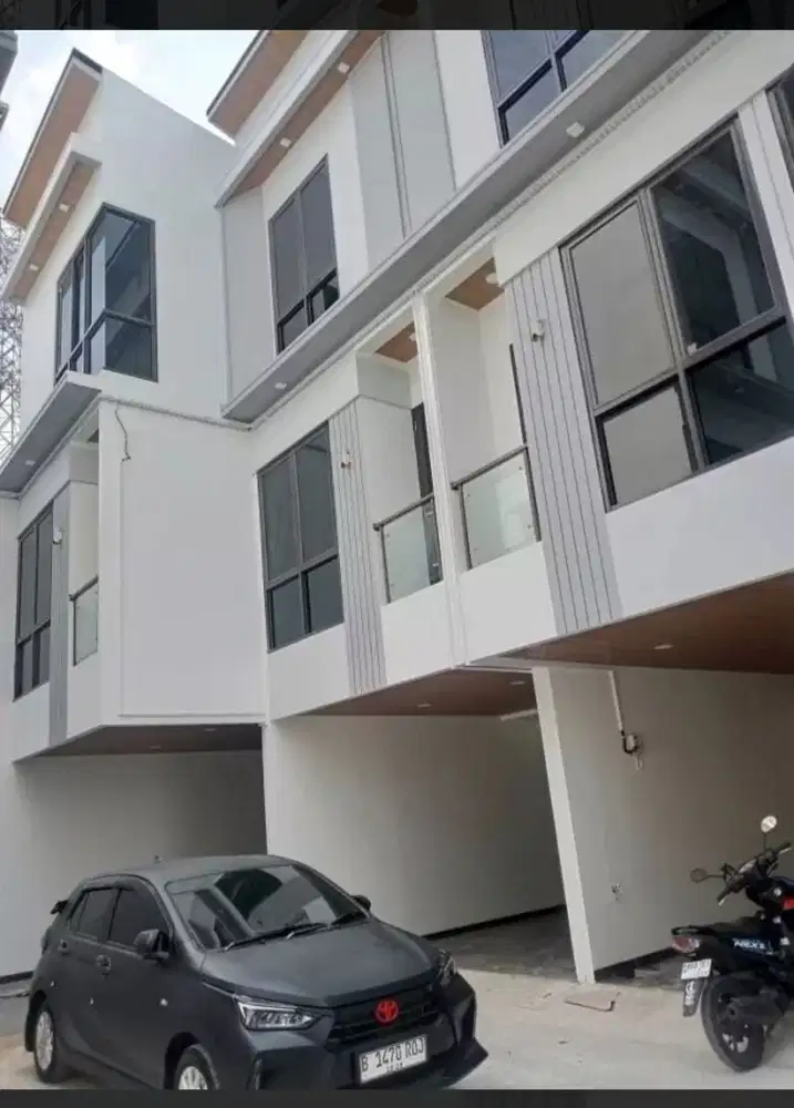 Rumah baru harga Murmer 5 menit di stasiun sawah besar