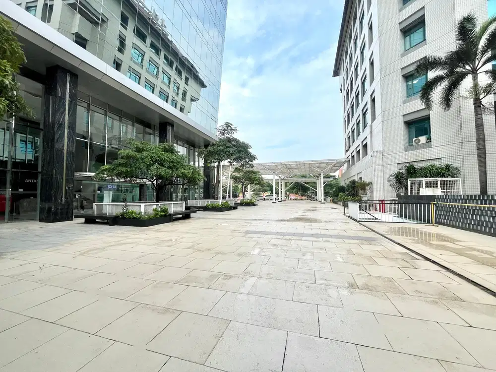 Sewa Space Outdoor Untuk Event/Bazar Murah Gedung Antam Tower B