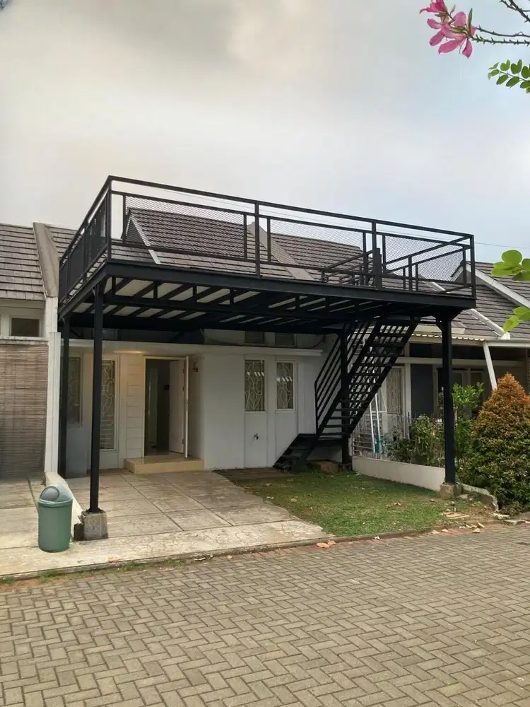 Rumah Cluster Murah The River Siap Huni Dekat Stasiun Parung Panjang