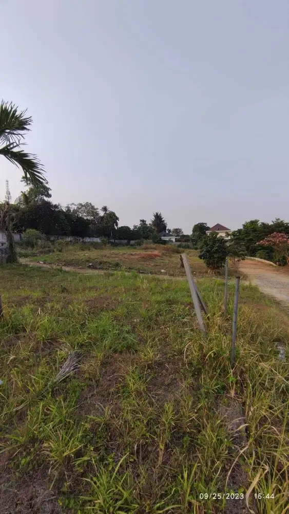 Dijual Tanah Kavling Siap Bangun Perumahan Cluster Di Jalan Kamboja De