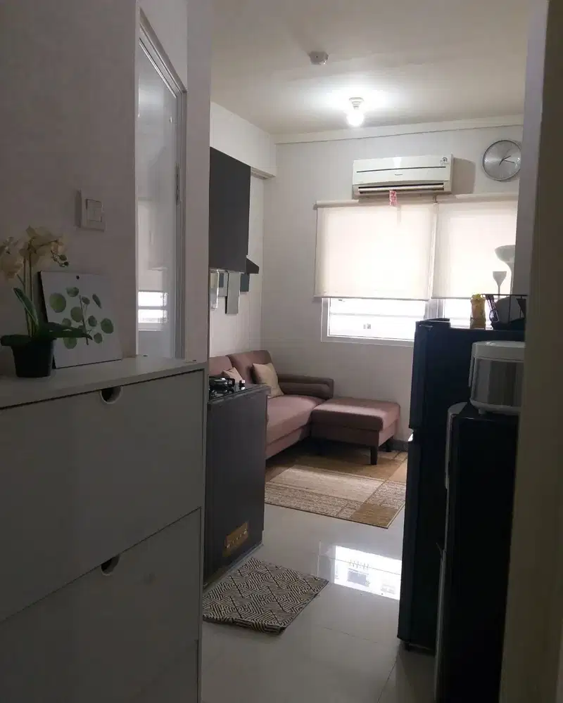 Green pramuka residence 2 BR full furnished unit mall bagus