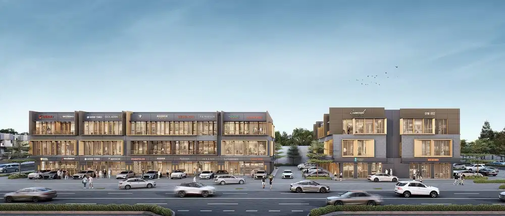 The Exquis, Ruko Direct Parking Hadap Jalan di BSD City