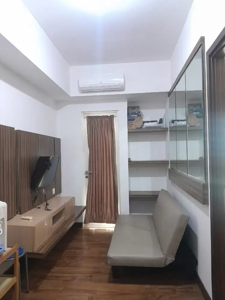 Jual apartemen 1br full furnish dekat kampus Scientia Residence