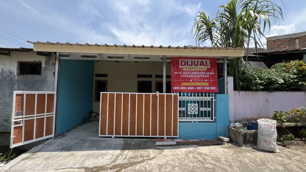 Rumah Siap Huni deket stasiun Bojong Gede Cicilan 2 JUTAAN Saja!