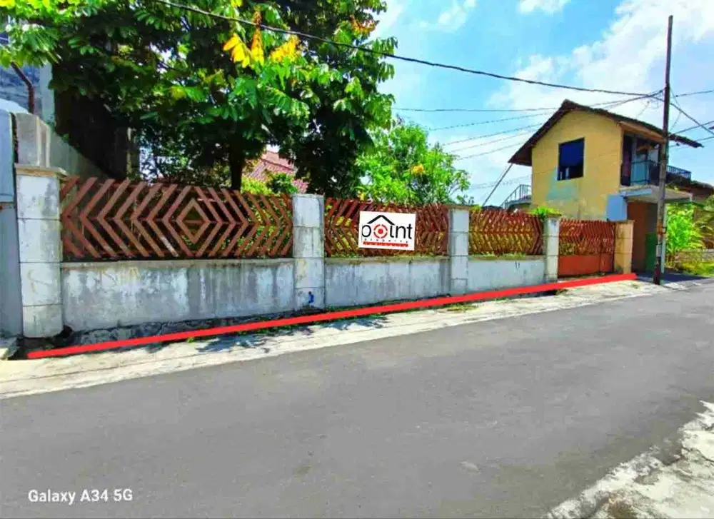 Tanah Dekat Kampus UMS Assalam dan Transmart Pabelan Kartasura SHM 500m²