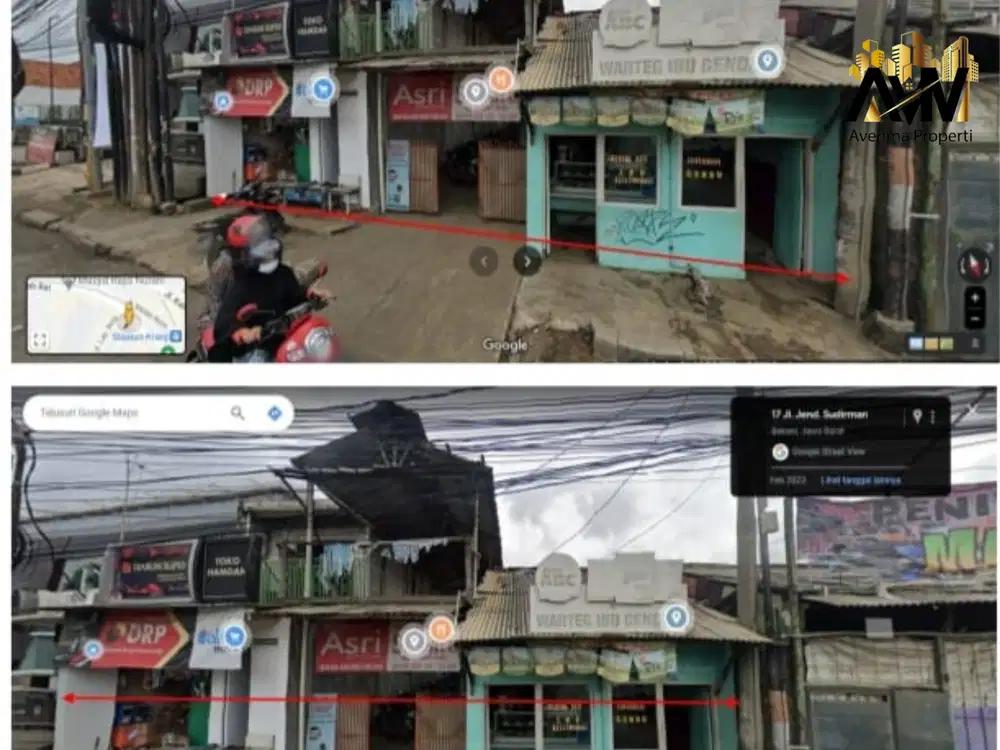 Dijual Tanah Dan Bangunan di Pinggir Jalan Besar  Strategis Banget