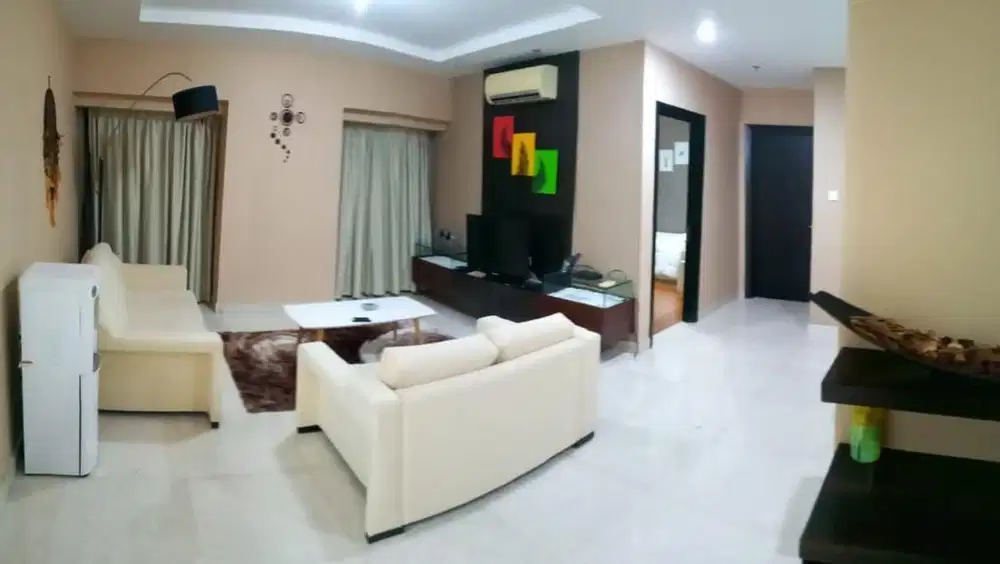 Unit 2BR  Full Furnish, SHM Apart Sommerset Jakarta Selatan CL 106