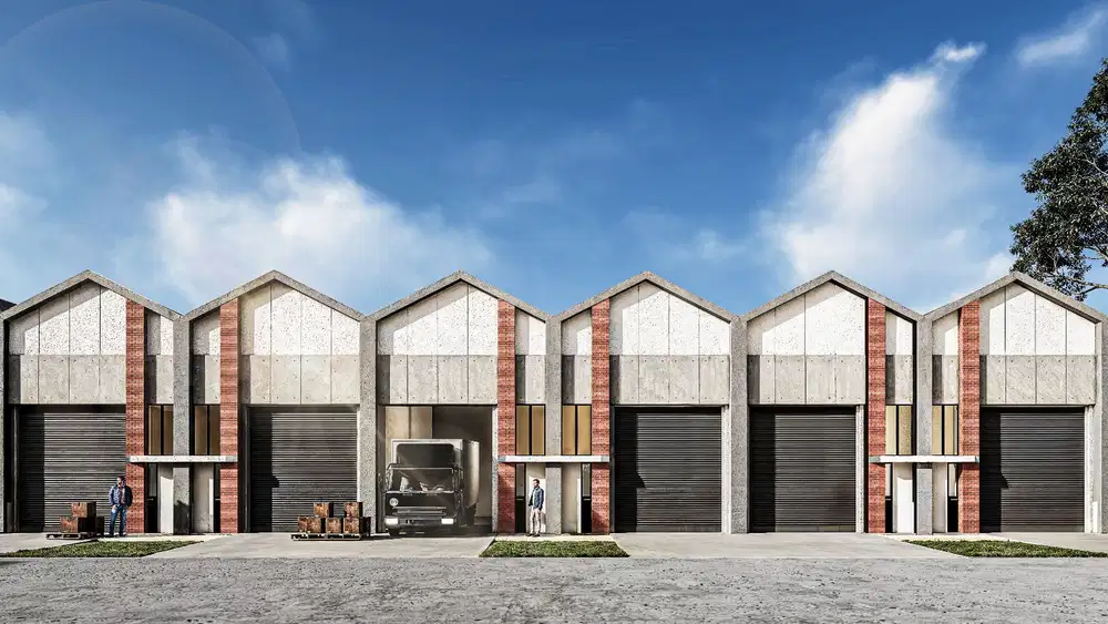 Gudang Zona Industri bebas banjir bisa cicil tanpa bank