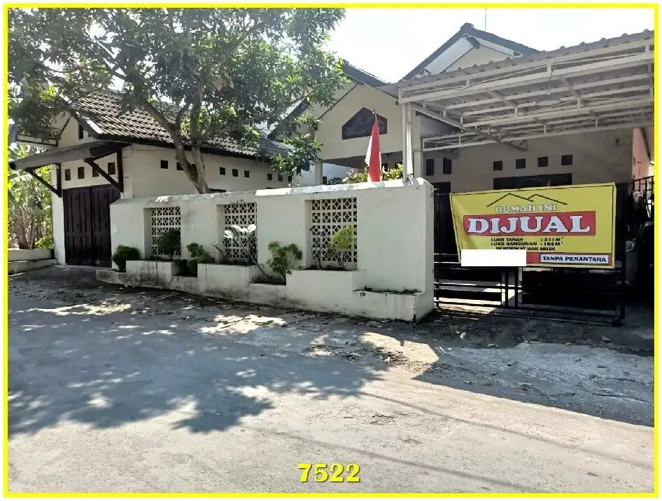 Halaman Luas Rumah Klidon Sleman Murah