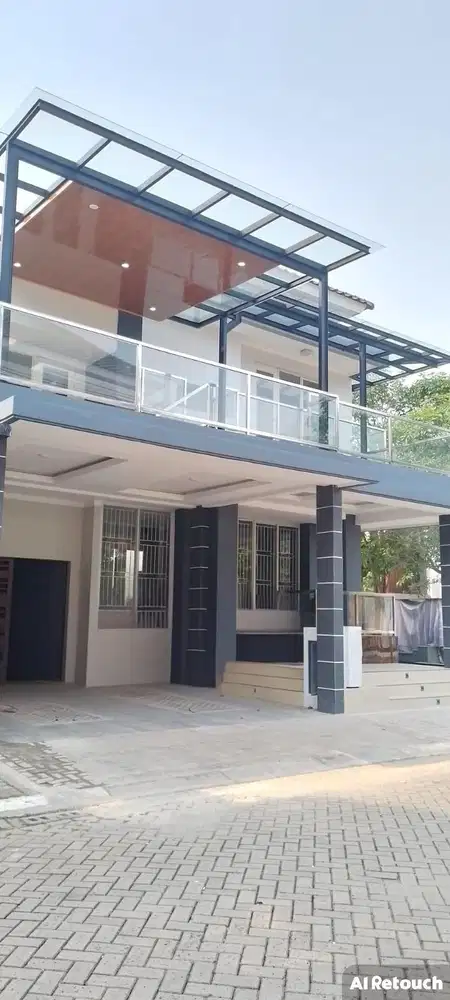 Rumah 2lt (hook) SHM siap huni Kebayoran Residence Bintaro CL 251