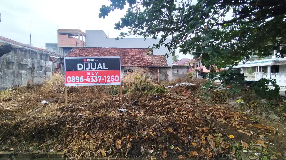 Dijual Tanah Posisi Hook dijalan Rajawali Palembang
