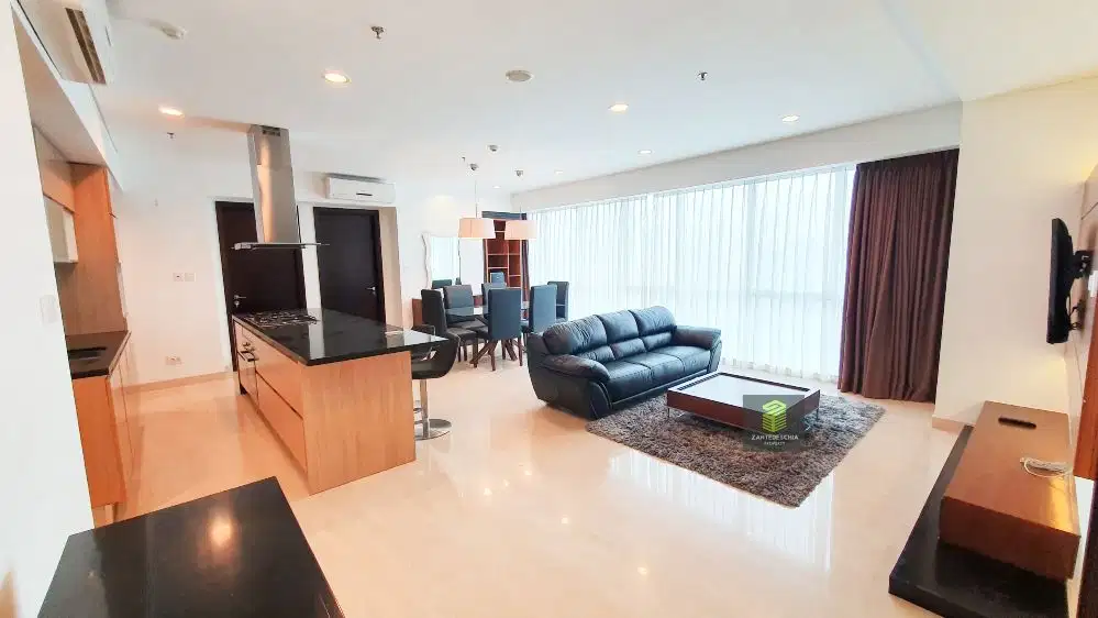 Ready For Rent 3 Bedrooms Setiabudi Sky Garden Kuningan South Jakarta