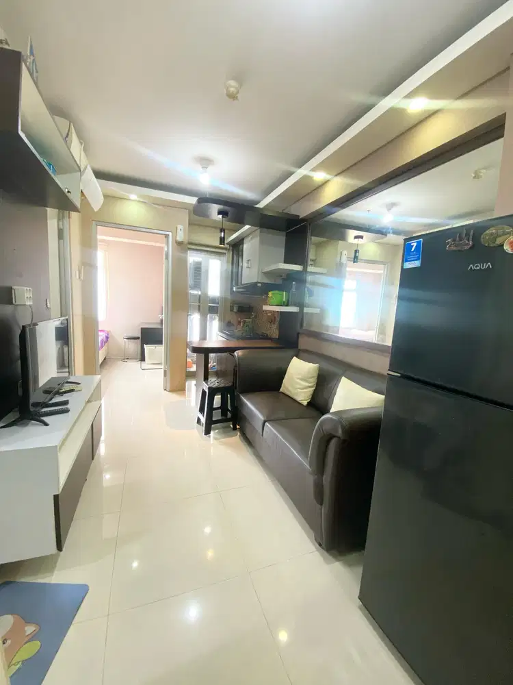 Dijual Apartemen Green Bay 2 Kamar Full Furnished siap huni