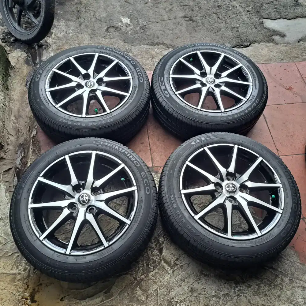 All new agya gr sport ring 15 for ayla agya sigra calya vios yaris dll