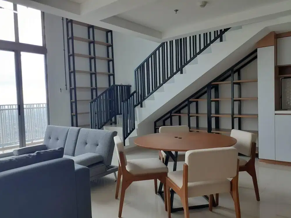 Sale Apartement Neo SOHO Podomoro City Jakarta Barat 2Lantai Furnished