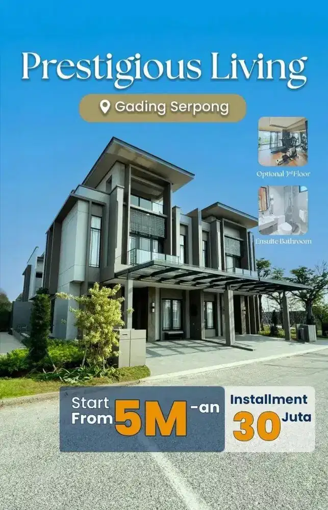 GRAND PASADENA VILLAGE TYPE 8X19 9X19 mulai 4,9man! Kawasan mewah harga kaki lima!