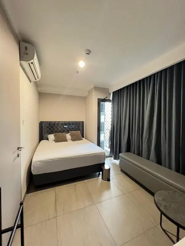 disewakan apartemen menara jakarta 2 kamar tidur fully furnished