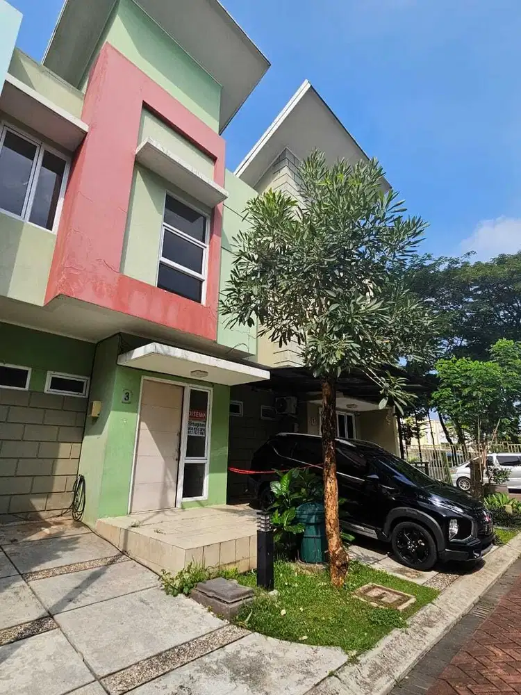 Sewa Murah Disewa Rumah 2 Lt Cluster Arkadia