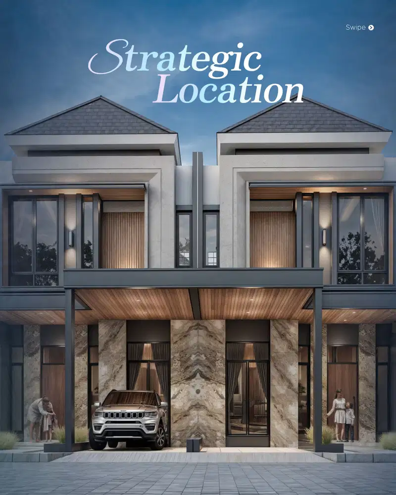 Villa di Komplek Royal Park Residence