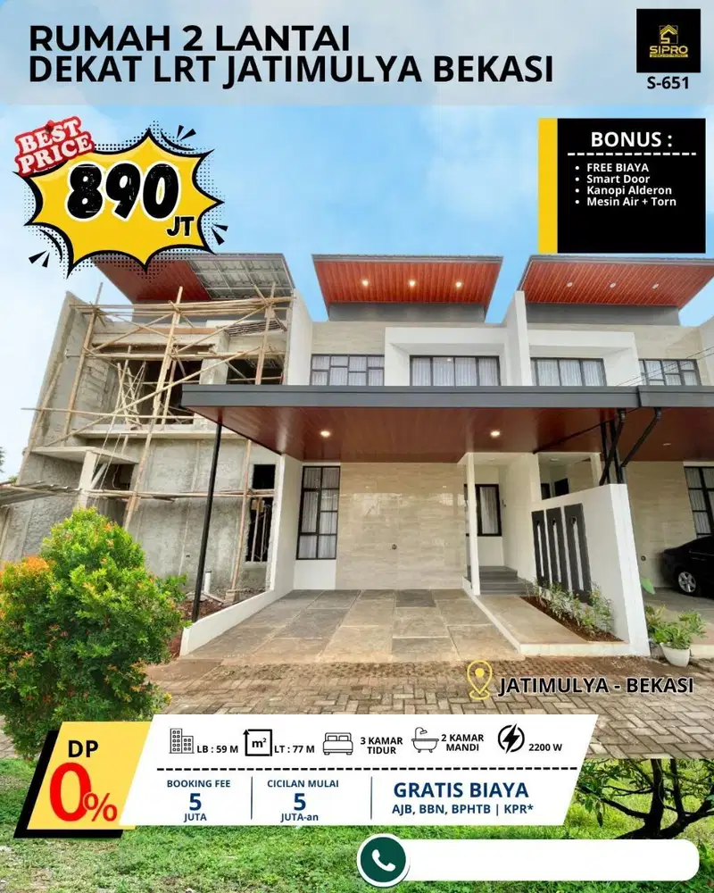 Rumah Siap Huni Di Jatimulya Bekasi