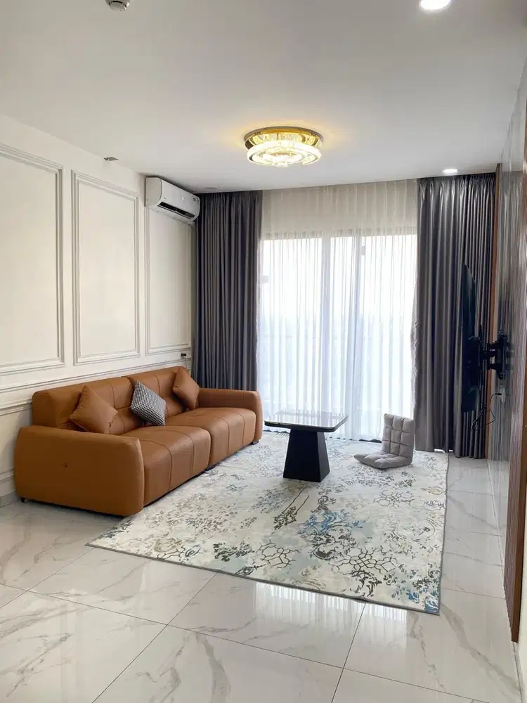 DISEWA APARTEMEN SKY HOUSE BSD 3+1 BR FURNISH
