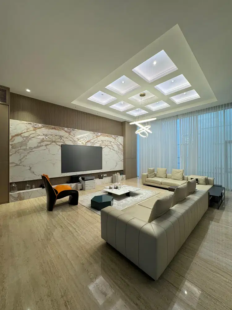 RUMAH MEWAH FULL FURNISH MINIMALIS PANTAI INDAH KAPUK