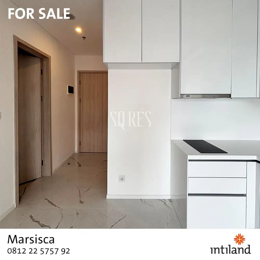 For SALE SQ Res Apartment - Unfurnished - 1BR + Study - BRAND NEW