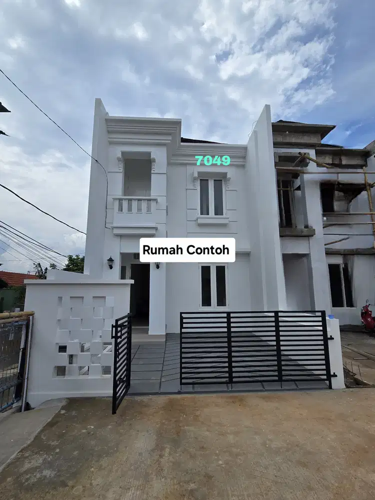 Jual Rumah Minimalis Modern Dalam Cluster Di Pondok Kopi Jakarta Timur