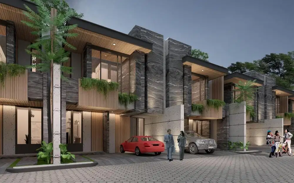 Dijual rumah di komplek cemara park palace jalan pendidikan