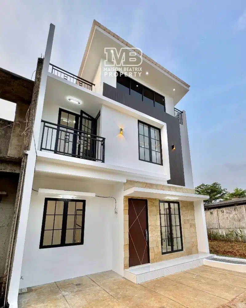 Rumah cantik siap huni, tinggal masuk isi furnish dan bawa koper