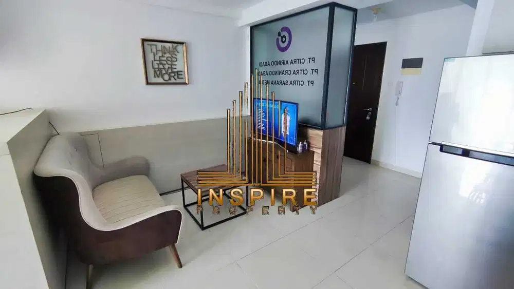 Disewakan Unit Neo Soho Residence Tipe 1BR Furnished Best View