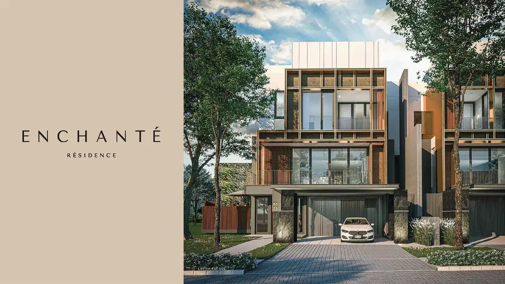 Dijual Hunian Mewah 3 Lantai Enchante Residence di BSD City, Tangerang