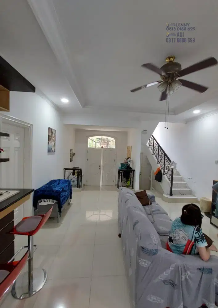 Dijual rumah citra 2 Kalideres Hadap Utara Semi Furnished