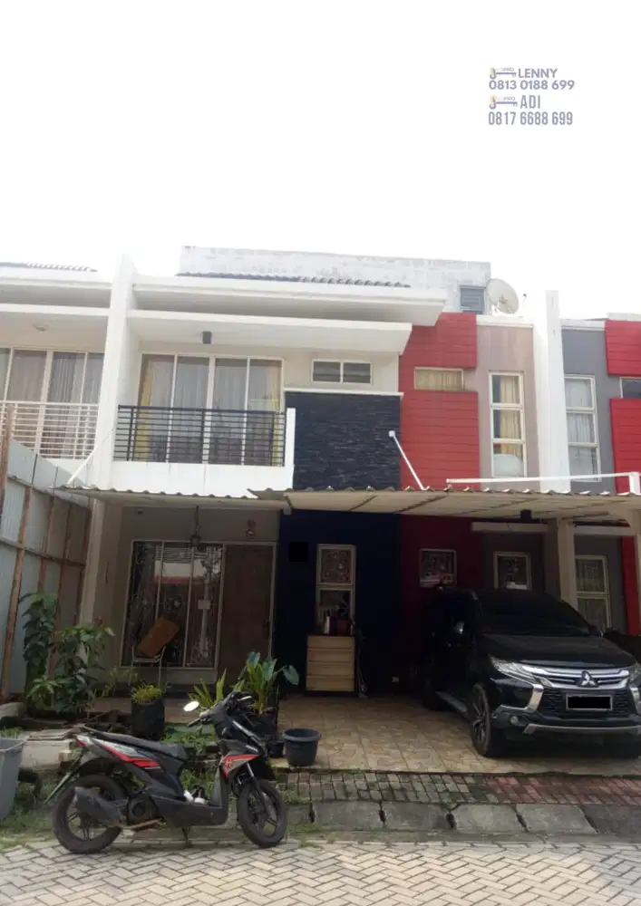 Dijual Rumah Bebas Banjir di Golf Lake 8x15 Hadap Selatan