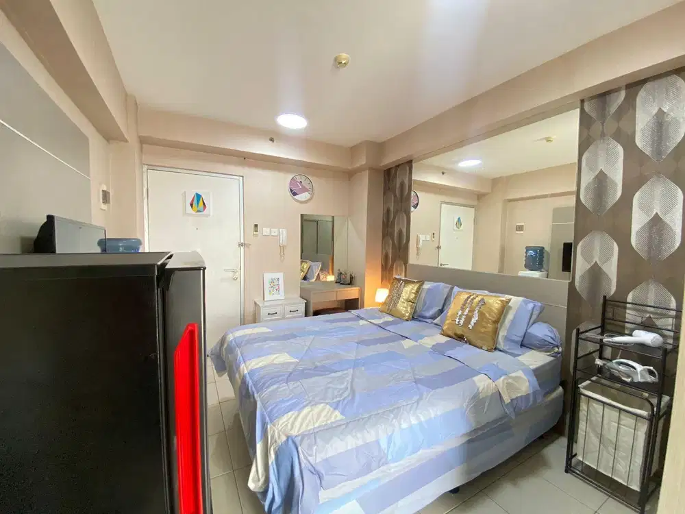 Apartemen Green Bay Pluit Studio Full Furnished View Lapangan