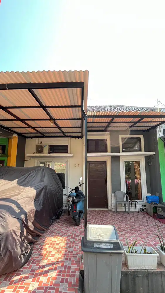 Rumah dalam cluster tanah baru 10 menit ke stasiun depok baru