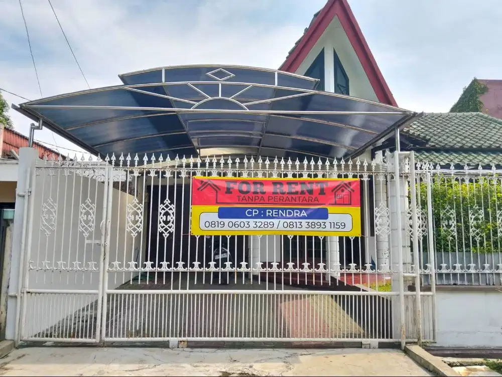 Rumah Tanah LUAS 378m² Cinere. Halaman Lega, Kompleks Elit.