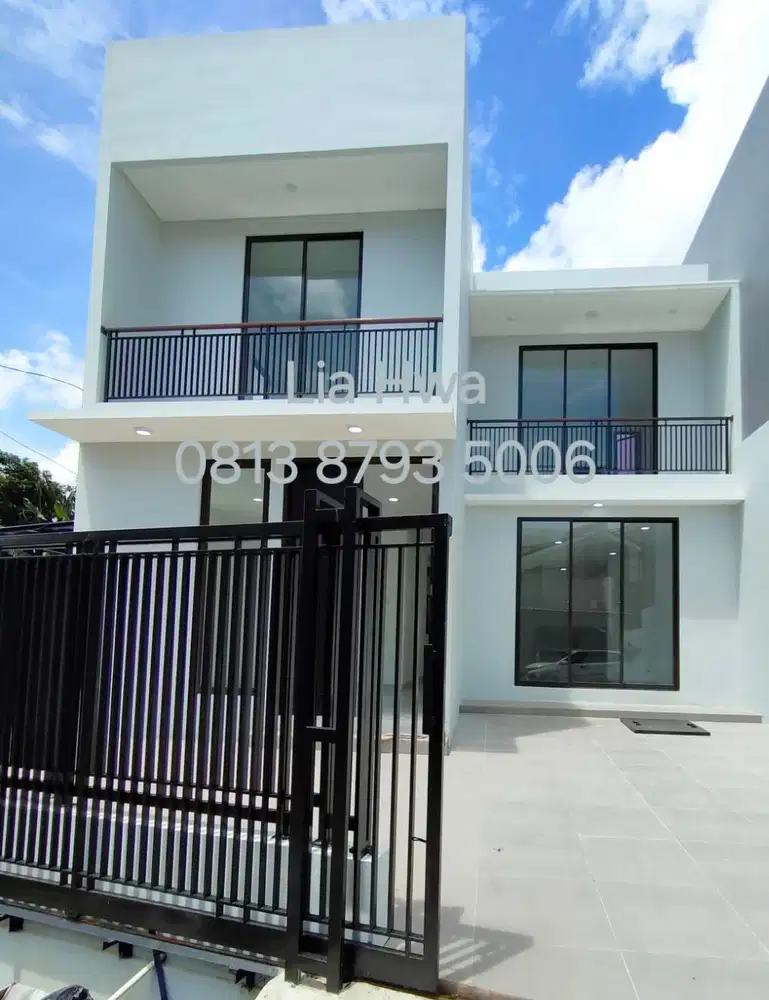 DIJUAL RUMAH BARU 2 LANTAI  DI VILLA MELATI MAS SERPONG