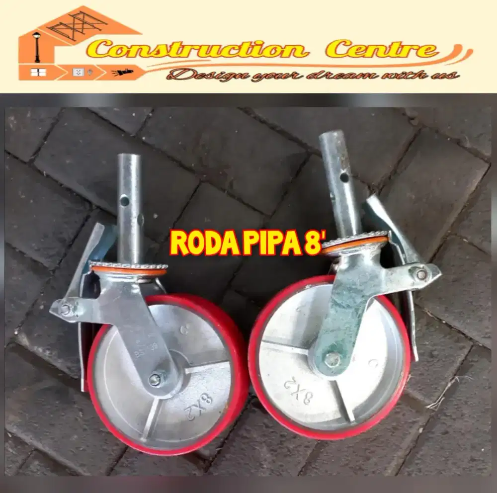 roda scaffolding galvanis