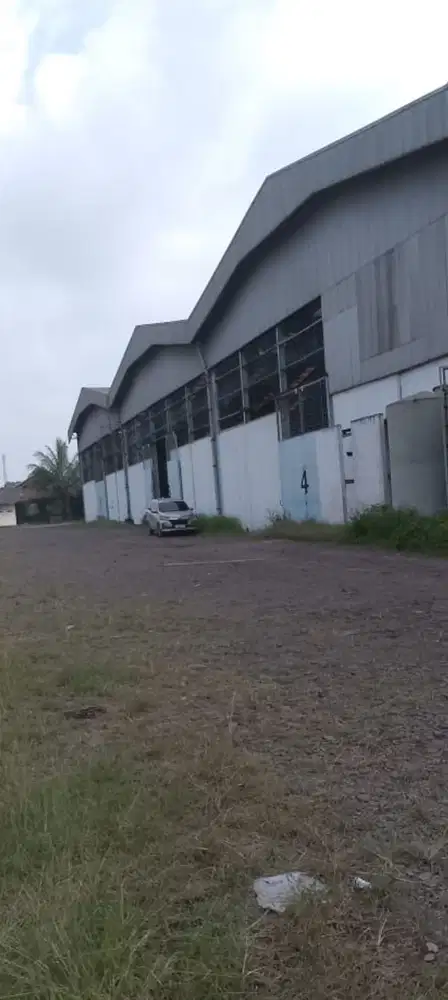 Jual Gudang take over kontruksi baja di Jayanti, Tangerang