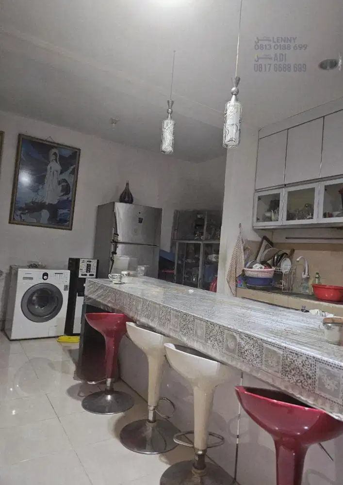 Dijual Rumah Pasadena Hoek Hadap Utara Timur