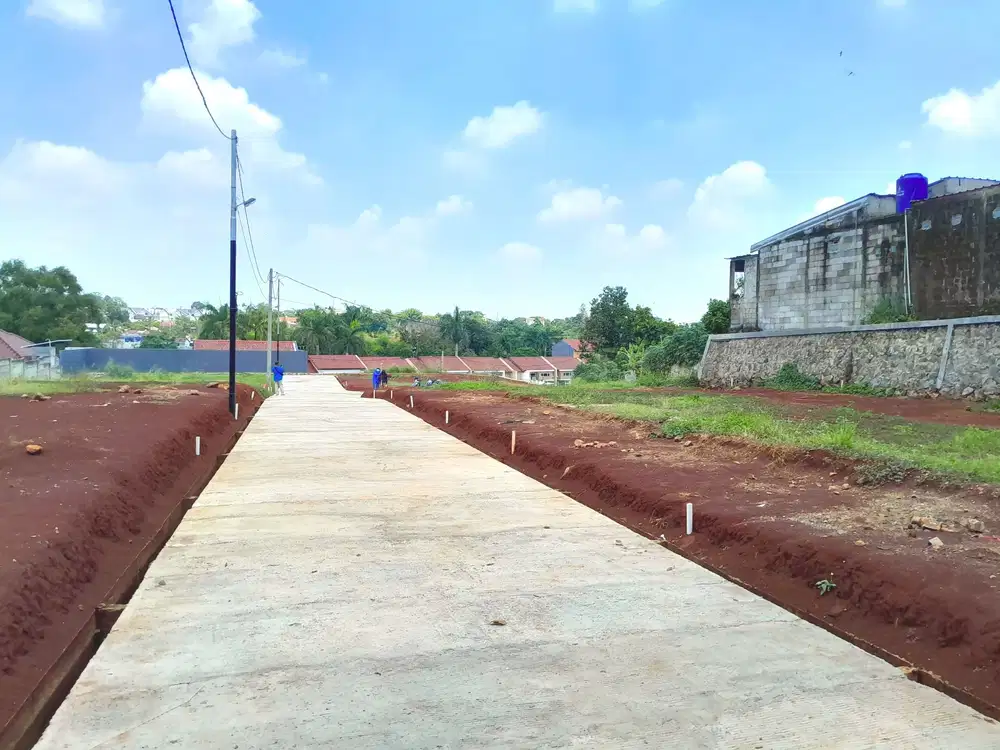 Tanah 102 meter siap bangun dekat Pintu Toll Sawangan Depok