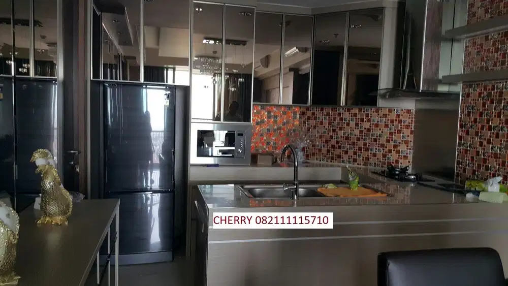 New Royal Tower lantai 23 Full Furnished MURAH (2 kamar) St Moritz Puri indah