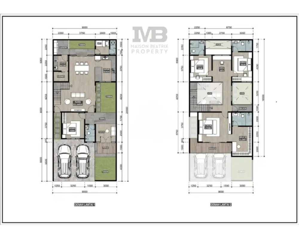 BrandNew rumah 2lantai, sdg tahap bangun di kencanaloka