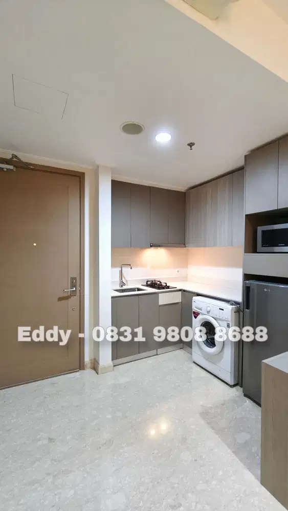Disewakan Gold Coast Apartment PIK, 1BR Full Furnished View Cakep