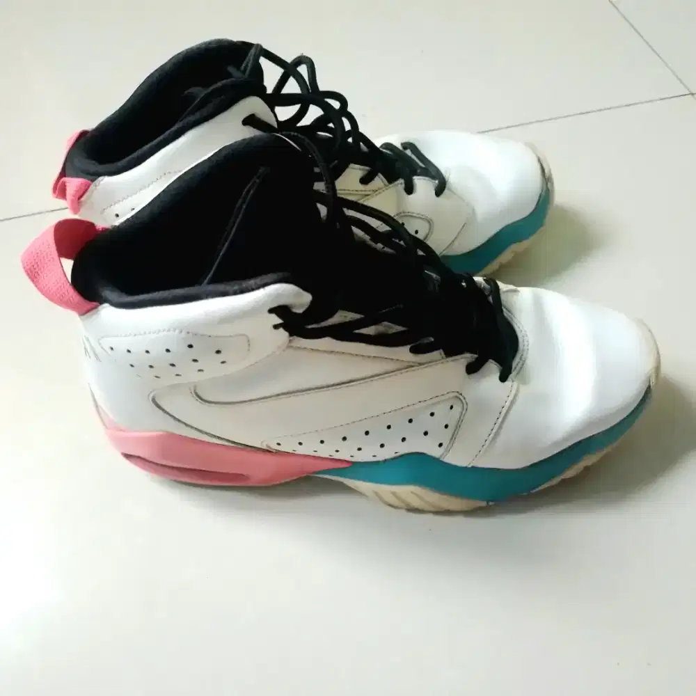 Sepatu Nike Jordan Light Off White Turbo Green Pink Black No Nomer 40