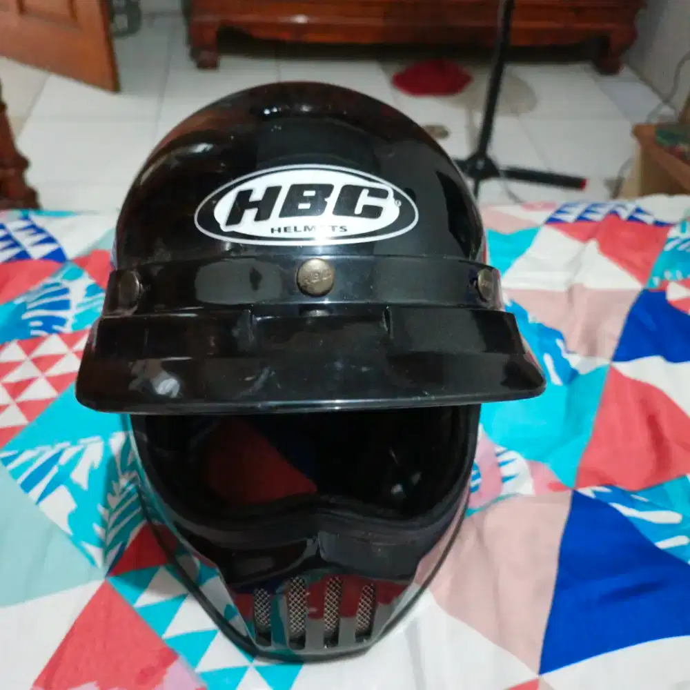 Helm cakil HBC inner visor hitam