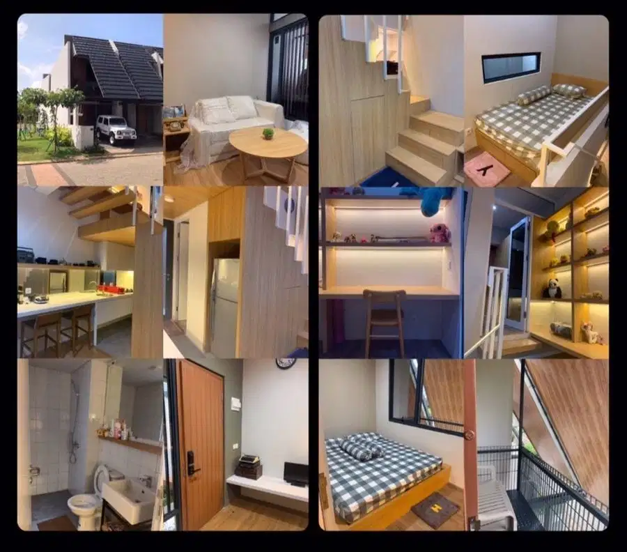 DIJUAL TERMURAH Cluster Fleekhauz Hook Full Furnished Di BSD